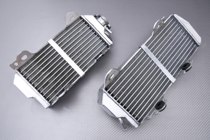 AVDB Pair of Ultra-Reinforced Racing Water Radiators SUZUKI RMZ 250 2013 - 2018