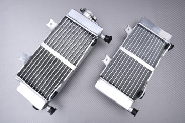 AVDB Pair of Ultra-Reinforced Racing Water Radiators HONDA CRF 250 X 2004 - 2009 WITH ENGINE / SWAP CR 500