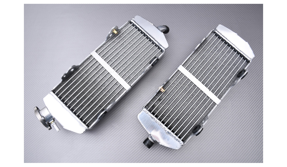 AVDB Pair of Ultra-Reinforced Racing Water Radiators BETA RS / RR 350 ...