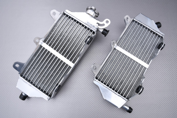 AVDB Pair of Ultra-Reinforced Racing Water Radiators YAMAHA YZF 250 / 450 2014 - 2018