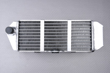 AVDB Pair of Ultra-Reinforced Racing Water Radiators SUZUKI RM / RMX 250 1989 - 1997