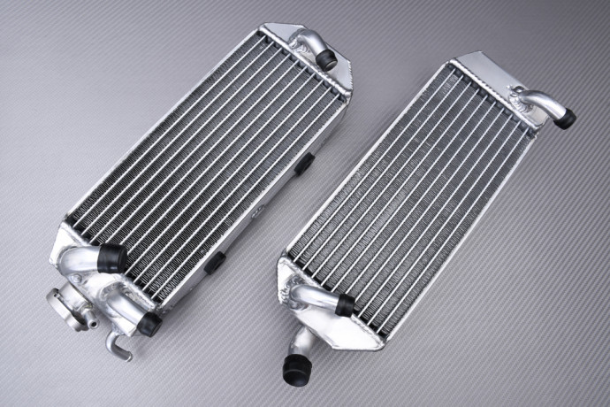 AVDB Pair of Ultra-Reinforced Racing Water Radiators SUZUKI RM 250 1996 - 2000