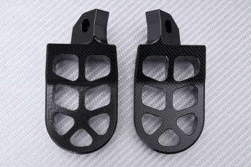 Pair of Dirtbike / Offroad aluminum footrests KAWASAKI KX 125 / 250 / 500 1988 - 2004