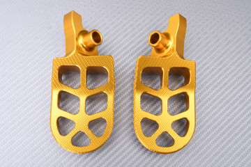 Pair of Dirtbike / Offroad aluminum footrests SUZUKI RMZ 250 / 450 2005 - 2009