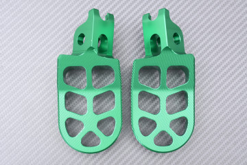 Pair of Dirtbike / Offroad aluminum footrests KAWASAKI KXF / KX 250 / 450 / X 2006 - 2024