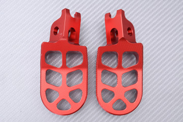 Pair of Dirtbike / Offroad aluminum footrests HONDA CR 125 / 250 R 2002 - 2007