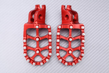 Pair of Dirtbike / Offroad aluminum footrests HONDA CR 125 / 250 R 2002 - 2007