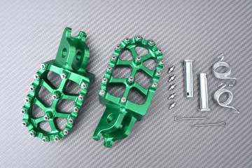 Pair of Dirtbike / Offroad aluminum footrests HONDA CRF 250 / 450 X / RX 2004 - 2024