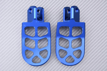 Pair of Dirtbike / Offroad aluminum footrests KAWASAKI KLX 400 R / RS 2003 - 2004