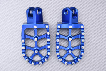 Pair of Dirtbike / Offroad aluminum footrests KAWASAKI KLX 400 R / RS 2003 - 2004