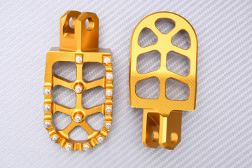 Reposapiés Cross / Enduro en aluminio KAWASAKI KLX 400 R / RS 2003 - 2004