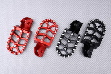 Repose-pieds Cross / Enduros en aluminium HONDA CRF 150 / 230 / 250 F 2003 - 2024