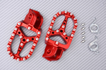 Pair of Dirtbike / Offroad aluminum footrests KTM SX 50 / 65 / 85 / MINI 2003 - 2023