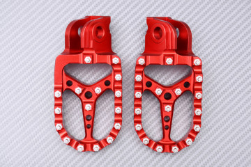 Pair of Dirtbike / Offroad aluminum footrests KTM SX 50 / 65 / 85 / MINI 2003 - 2023