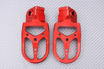 Pair of Dirtbike / Offroad aluminum footrests KTM SUPER ENDURO / SUPERMOTO 950 / 990 R / T 2005 - 2013