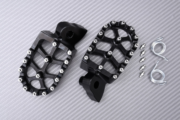 Pair of Dirtbike / Offroad aluminum footrests YAMAHA XTZ TENERE 700 2019 - 2024