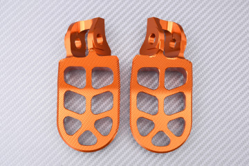 Pair of Dirtbike / Offroad aluminum footrests KTM XC / XCW / SXF / SX 85 / 125 / 150 / 250 2016 - 2024