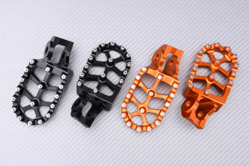 Repose-pieds Cross / Enduros en aluminium KTM XC / XCW / SXF / SX 85 / 125 / 150 / 250 2016 - 2024