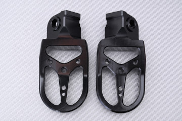 Repose-pieds Cross / Enduros en aluminium HUSABERG FS / FX / FE 390 / 450 / 550 / 570 / 650 2004 - 2013