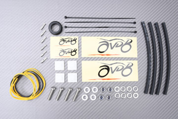 Portamatrícula específico AVDB KAWASAKI KLR 650 2022 - 2024