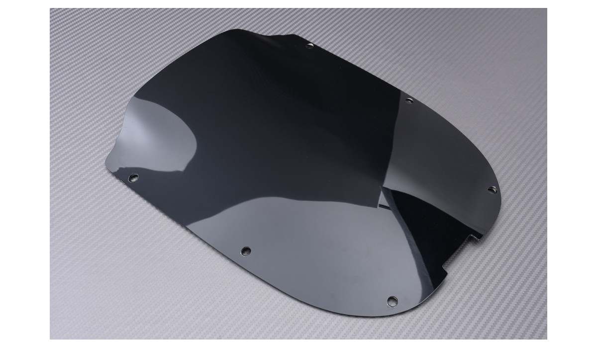 Parabrise Transparent En Polycarbonate Infrangible Pour Vélo - Bellelli Windbreak, Protège Du Vent Et Des Projectiles