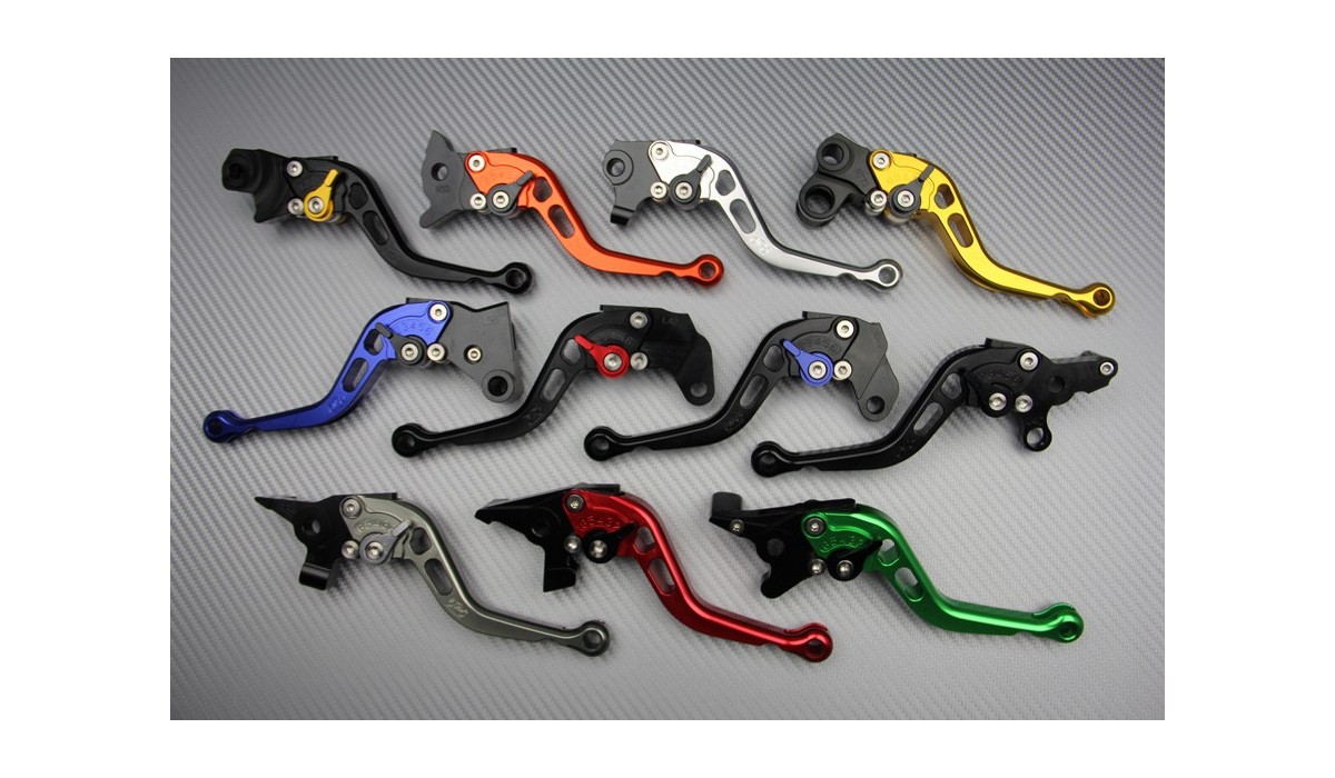 Short clutch lever for BREMBO PR16 x 20 Master Cylinders