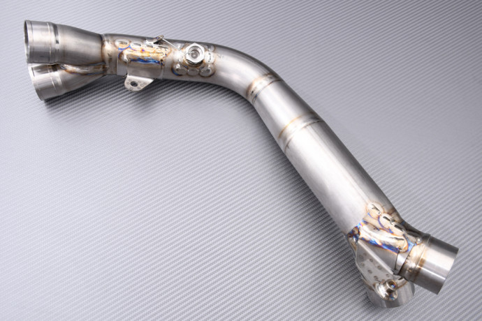 Tube intermédiaire / Mid Pipe de ligne complète AKRAPOVIC YAMAHA YZF R1 2004 - 2006