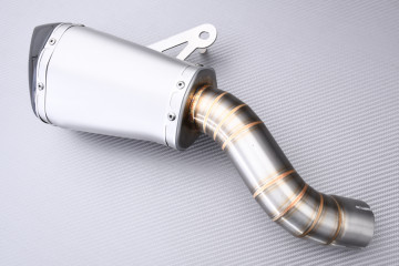 Silencieux D'échappement D'origine Pour Moto KAWASAKI Z900 A2 Z900e 2017 2019 Motorcycle Exhaust Delete Catalyst Middle Link Pipe Escape Moto Connect Original Muffler