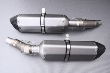 TITANIUM Pair of Muffler /...