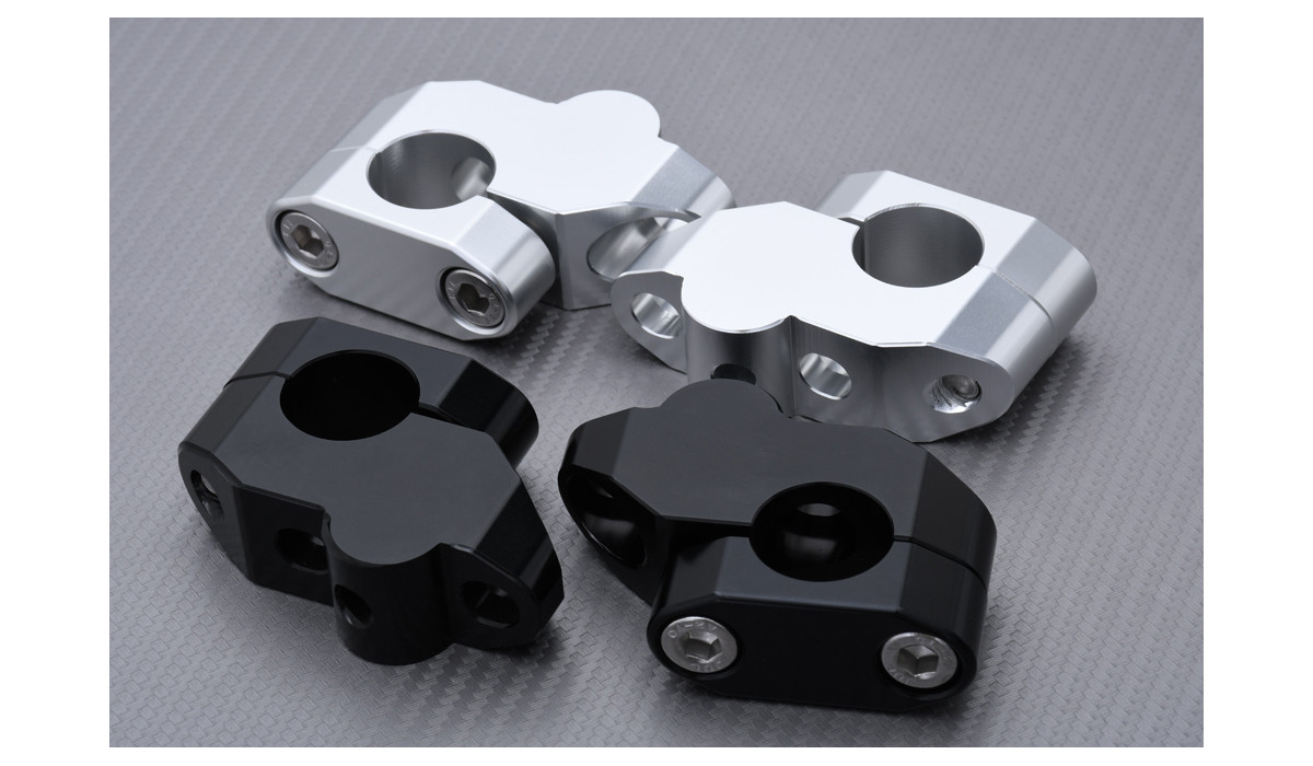 Puig 3672N Rehausseurs 30mm 22mm, Améliore L'ergonomie Du