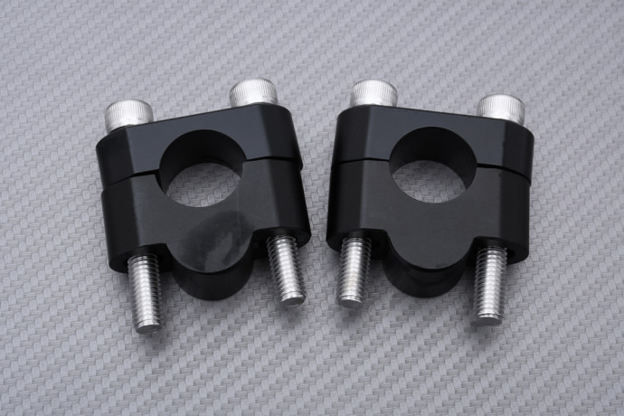 Pair of Universal Risers for 22 mm Handlebars - DESIGN 5