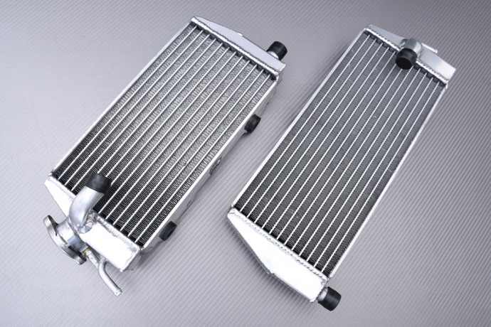 AVDB Pair of Ultra-Reinforced Racing Water Radiators TM RACING EN 125 / 144 / 250 / 300 FI 2T 2020 - 2024