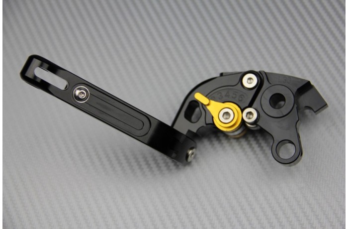 Levier De Frein Droit Kyoto Pour Yamaha 80 DT LC 1983-1984 - Référence 5Y1-83922-00 - Noir, Vendu à L'unité