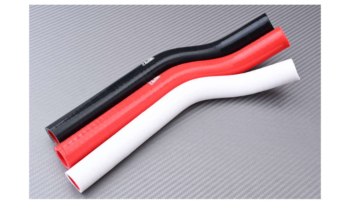 Avdb-moto Kit Tuyaux Silicone Radiateur Pour Kawasaki ZRX 1100/1200 (2000-2008) - Durites Refroidissement Rouge, Améliore Le Débit