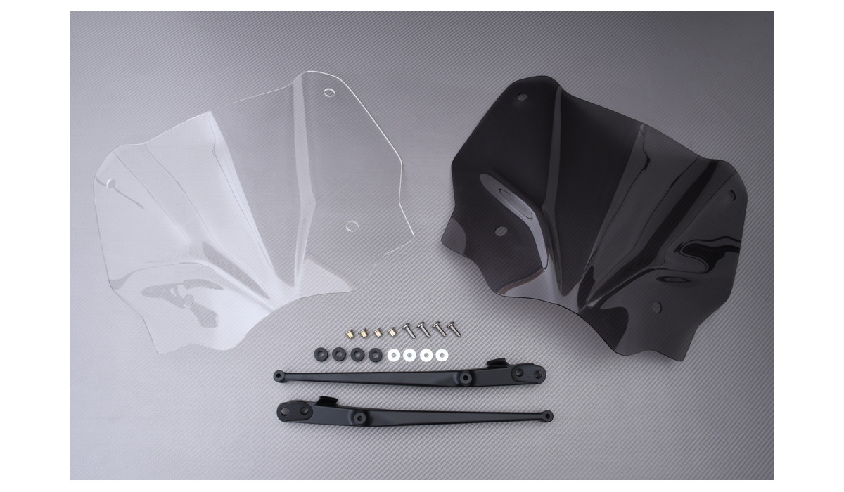 Givi Windschutzscheibe D1143S Für Honda SH 300 I 2015-2019 - Rauchgrau 27x42cm