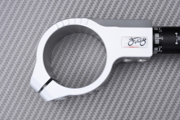 Coppia di semimanubri SBK by AVDB da 45 mm con inclinazione regolabile