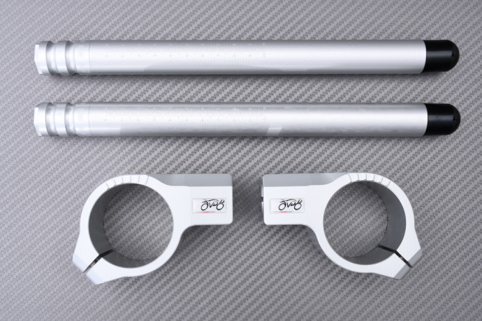Paire Demi-Guidons 48 mm SBK by AVDB réglables en inclinaison