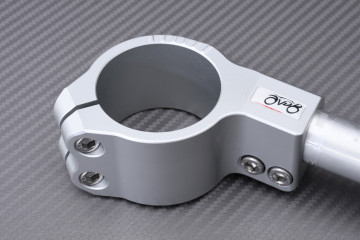 Paire Demi-Guidons 48 mm SBK by AVDB réglables en inclinaison