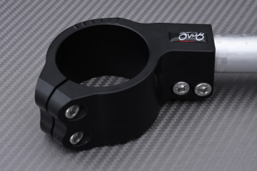 Pair of 50 mm SBK Clip-ons by AVDB tilt adjustable