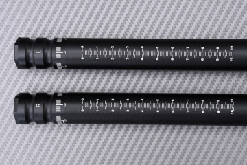 Ein Paar Halblenker 52 mm SBK by AVDB mit verstellbarer Neigung