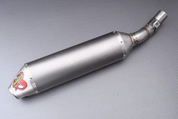 Schalldämpfer / Auspuff AKRAPOVIC Titan Gerade Einzeln HONDA CRF / CRE 250 / 450 R / X 2005 - 2009