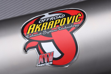 Marmitta / scarico AKRAPOVIC Titanio Solo HONDA TRX 450 R 2004 - 2014