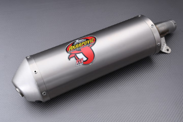 Schalldämpfer / Auspuff AKRAPOVIC Titan Einzeln HONDA TRX 450 R 2004 - 2014