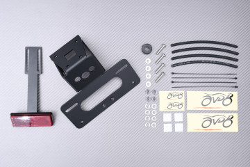 Portatarga specifico Support de plaque spécifique AVDB KAWASAKI ZX10R / ZX10RR / SE 2021 - 2025