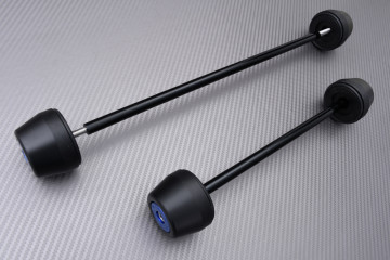 Kit topes de protección anticaída horquilla + basculante YAMAHA MT09 / TRACER 900 / GT / XSR 900 2013 - 2021