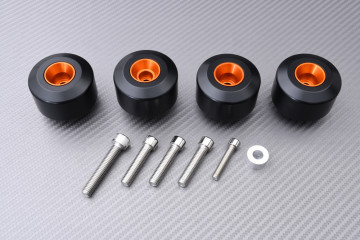 Kit topes de protección anticaída horquilla + basculante HUSQVARNA VITPILEN / SVARTPILEN 125 / 200 / 250 / 401 2018 - 2024