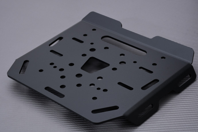 Piastra Di Base Per Cavalletto Moto In Alluminio CNC, Per HIMALAYAN 450 2024-2025, Nero/argento