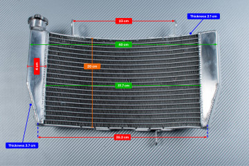 Radiateur DUCATI SBK 848 / 1098 / 1198 2007 - 2012