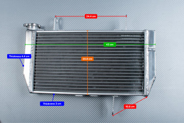 Kühler DUCATI MULTISTRADA / MTS 1200 2010 - 2014