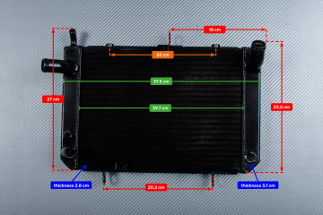 Radiatore SUZUKI GSR 600 / 400 2006 - 2017